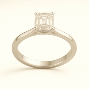 A01 - Prong Asscher Solitaire