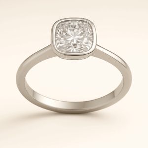 C02 - Bezel Cushion Solitaire