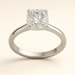 C03 - Cathedral Cushion Solitaire