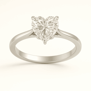 H03 - Prong Heart Solitaire