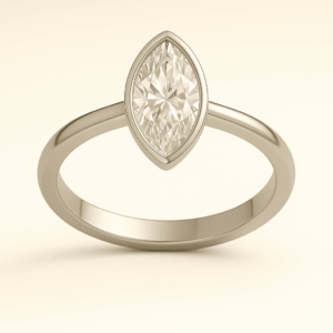 M02 - Bezel Marquise Solitaire