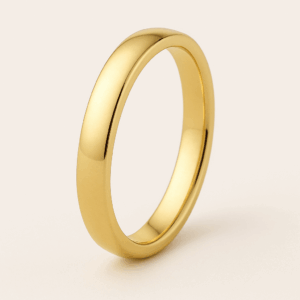 MB02 - Classic Court Wedding Band – 4mm (18ct Yellow Gold)