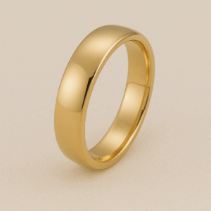 MB11 - Classic Court Wedding Band – 5mm (18ct Yellow Gold)