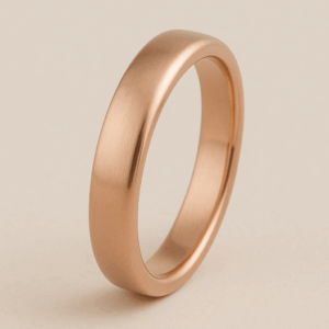 MB28 - Flat Court Wedding Band – 6mm (18ct Rose Gold)