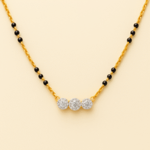 MS39 - 12 Bead Cluster Trilogy Mangalsutra