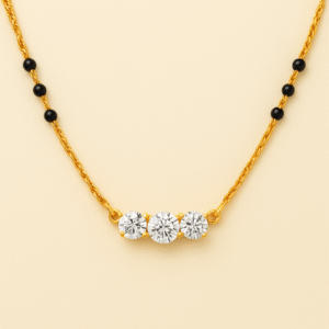 MS44 - 6 Bead Classic Trilogy Mangalsutra
