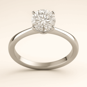 R02 - Prong Taper Round Solitaire