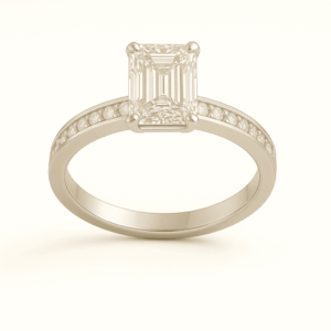 RD12 - Radiant + Channel Diamond Band