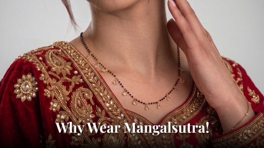 Wear Mangalsutra Instead of Traditional Wedding Jewellery