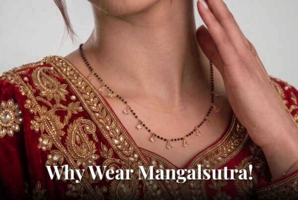 Wear Mangalsutra Instead of Traditional Wedding Jewellery
