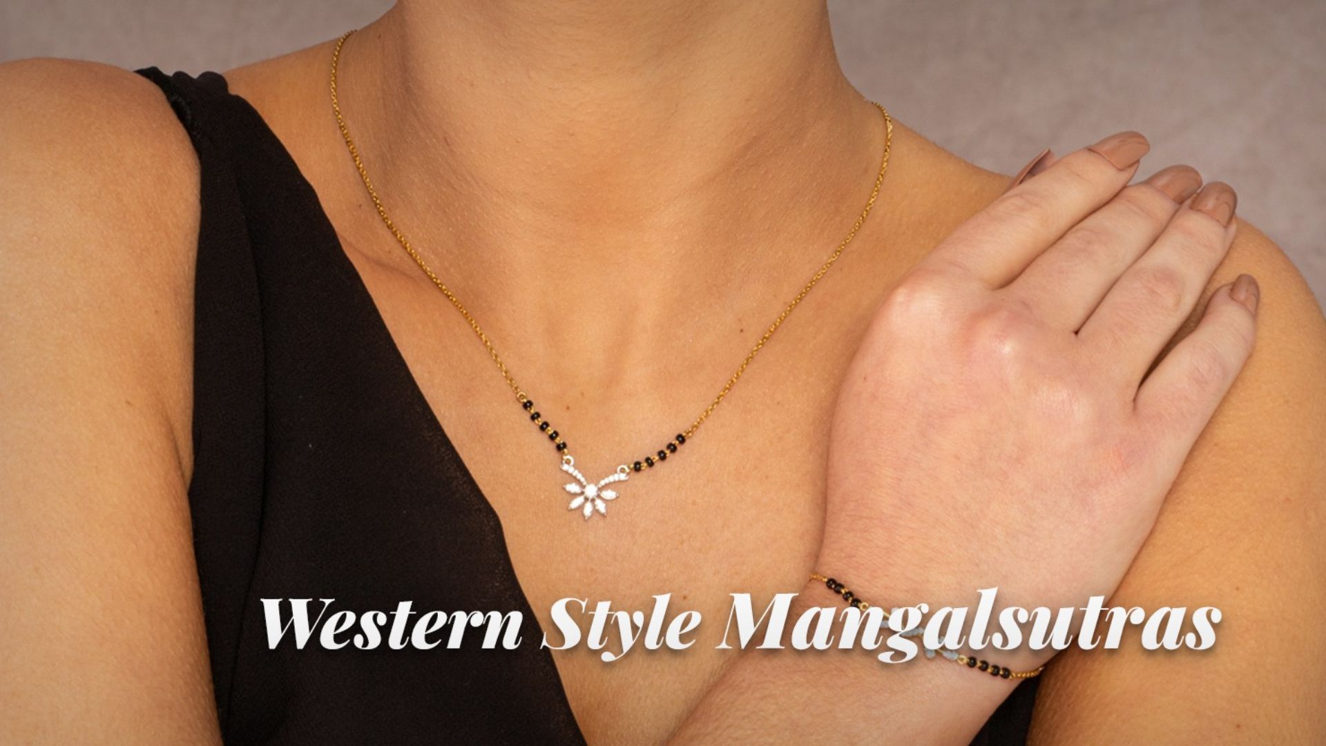 Elegant Western Style Mangalsutra Ideas